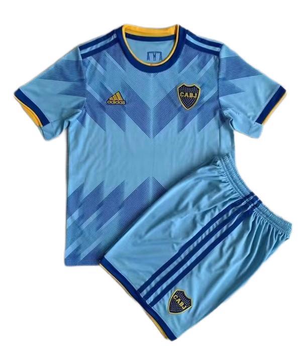 Kids-Boca juniors 23/24 Third Sky Blue Soccer Jersey