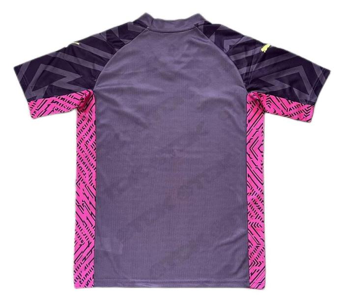 Manchester City 23/24 GK Purple Soccer Jersey