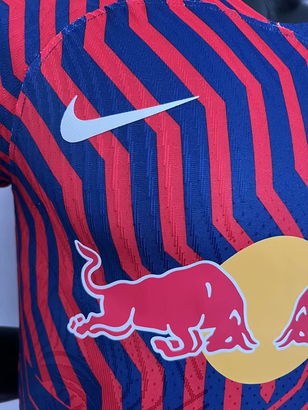 RB Leipzig 23/24 Away Red/Navy Blue Jersey(Player)