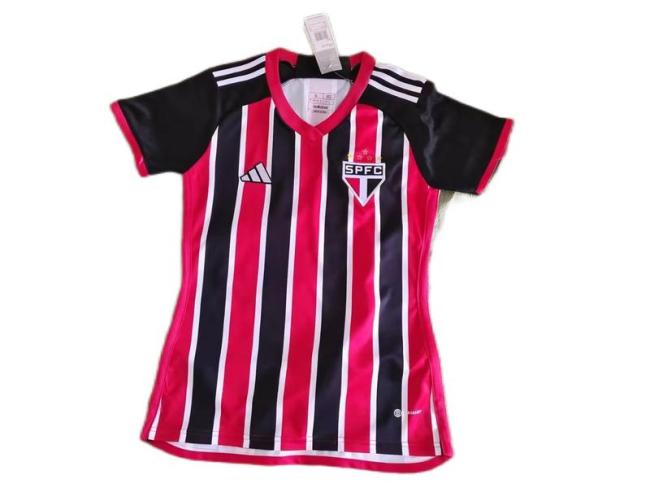 Sao Paulo Woman 23/24 Away Black/Red Jersey