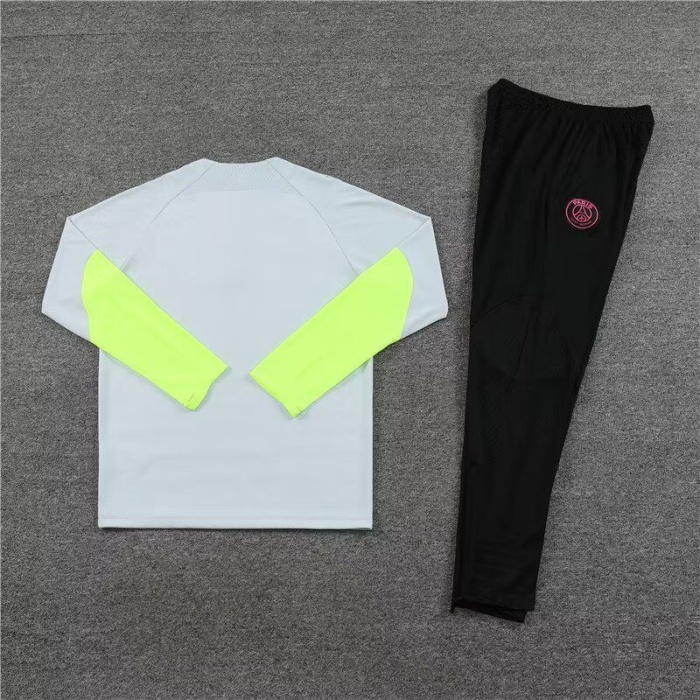 Paris St Germain 23/24 Tracksuit - Grey/Green