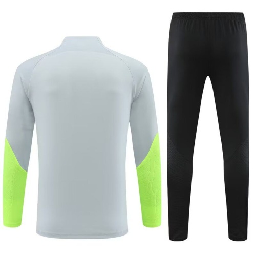 Paris St Germain 23/24 Tracksuit - Grey/Green