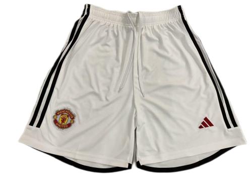 Manchester Utd 23/24 Home Soccer Shorts