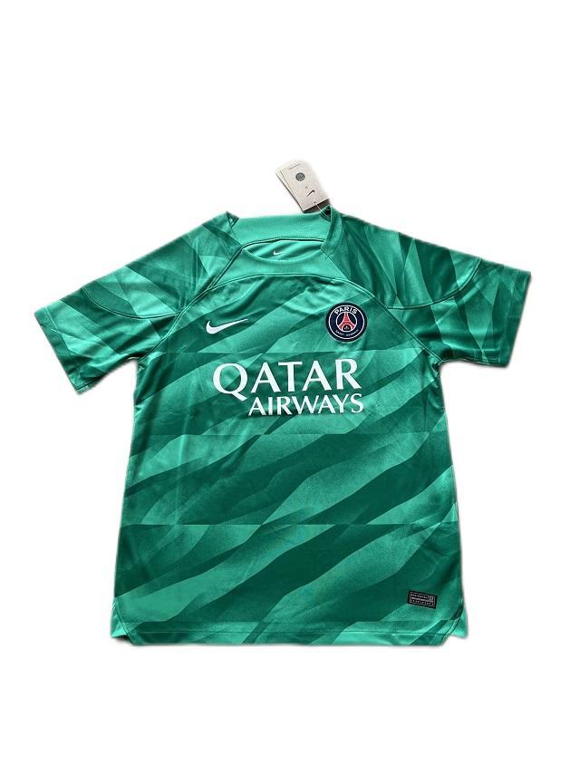 Paris St Germain 23/24 GK Green Soccer Jersey