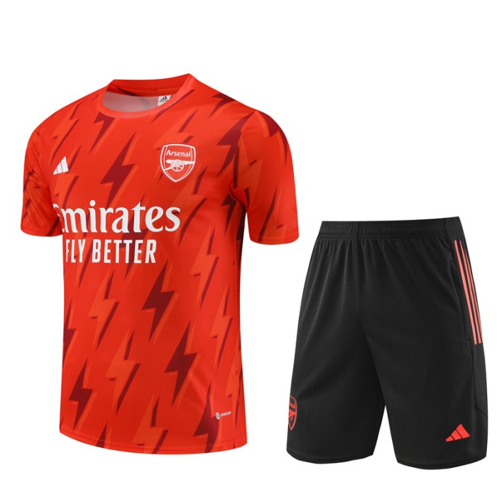 Arsenal 23/24 Red/White Training Kit Jerseys