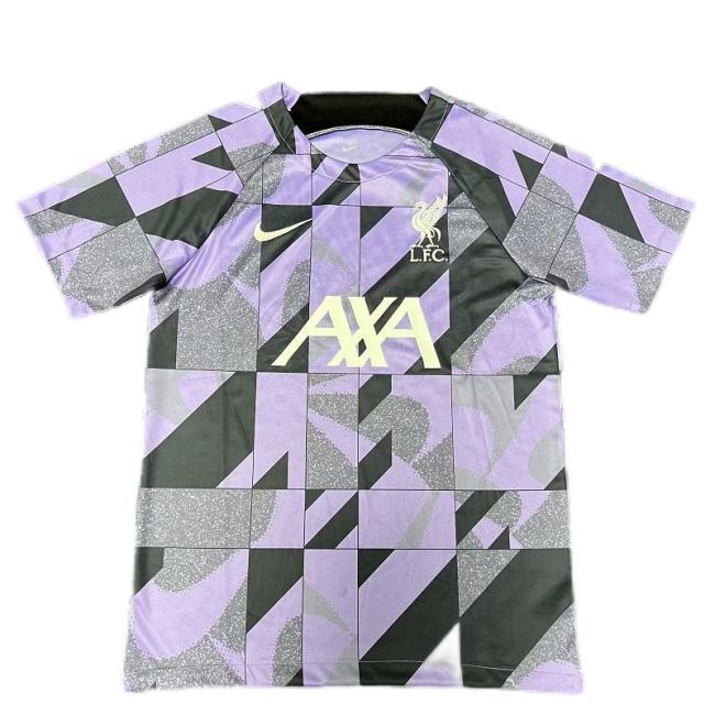 Liverpool 23/24 Purple/Black Training Jersey