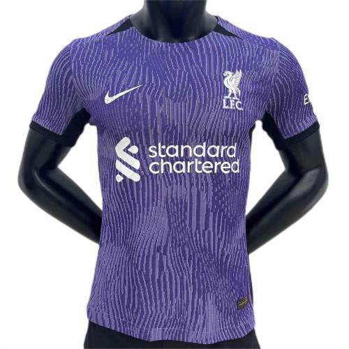 Liverpool 23/24 Third Purple Leaked Jersey(Player)