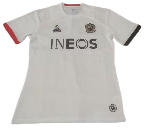 OGC Nice 23/24 Away White Soccer Jersey