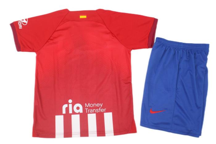 Kids-Atletico Madrid 23/24 Home Leaked Soccer Jersey