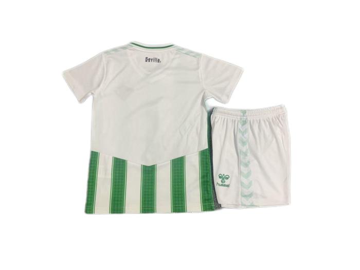 Kids-Real Betis 23/24 Home Soccer Jersey