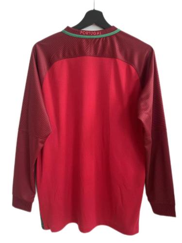 Portugal 2016 EuroCup Home Long Soccer Jersey