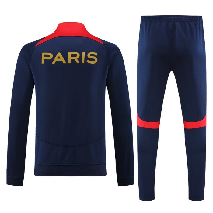 Paris St Germain 23/24 Tracksuit - Dark Blue/Golden