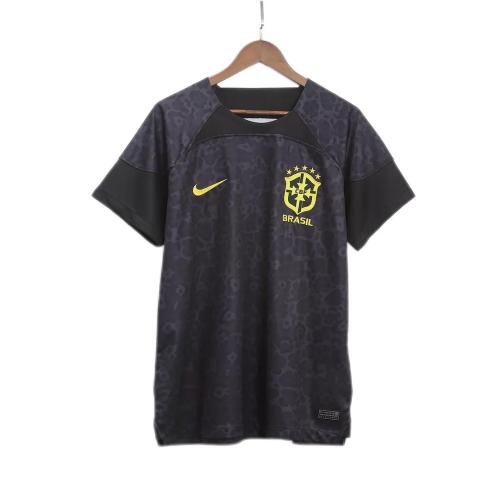 Brazil Goalkeeper Soccer Jersey 2022