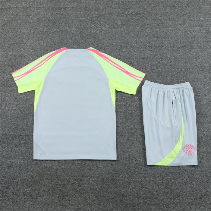 PSG 23/24 Grey/Pink Training Kit Jerseys