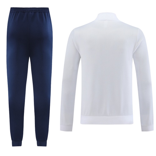 Real Madrid 23/24 Tracksuit - White/Golden