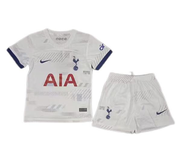 Kids-Tottenham 23/24 Home Soccer Jersey