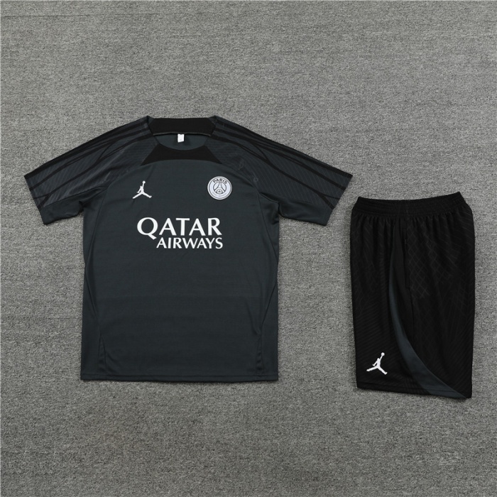 PSG 23/24 Dark Grey Training Kit Jerseys