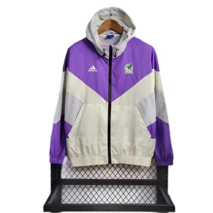 Mexico 23/24 Wind Coat - Purple/White