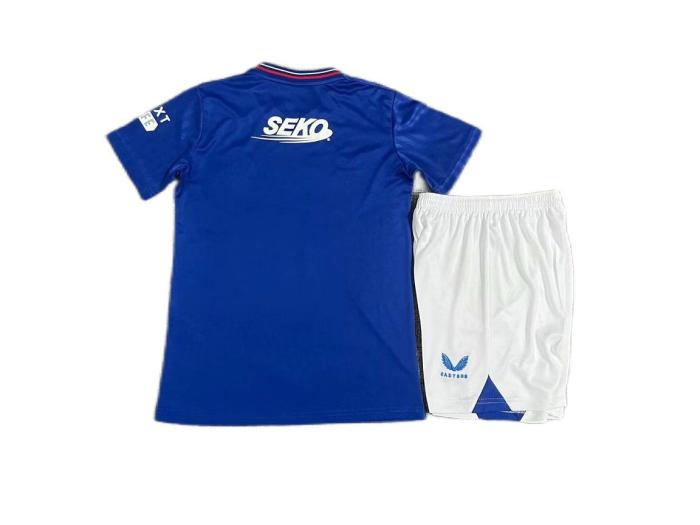 Kids-Rangers 23/24 Home Soccer Jersey