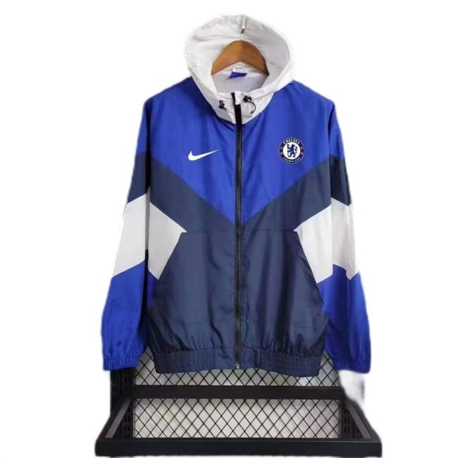 Chelsea 23/24 Wind Coat - Blue/White