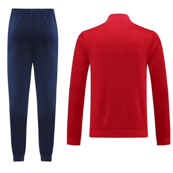 Arsenal 23/24 Tracksuit - Red/Golden