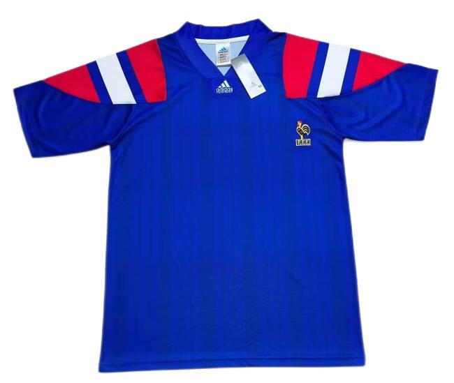 France 1992 Home Soccer Jersey