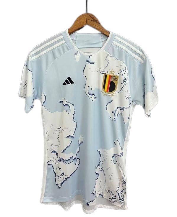 Belgium 2023 Away Sky Blue Soccer Jersey