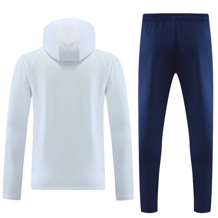 France 23/24 Hoodie Tracksuit - White