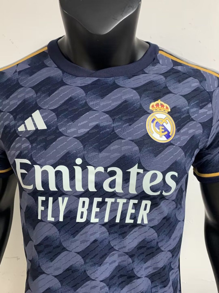 Real Madrid 23/24 Away Black/Grey Leaked(Player)