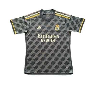Real Madrid 23/24 Away Black/Grey Leaked Jersey