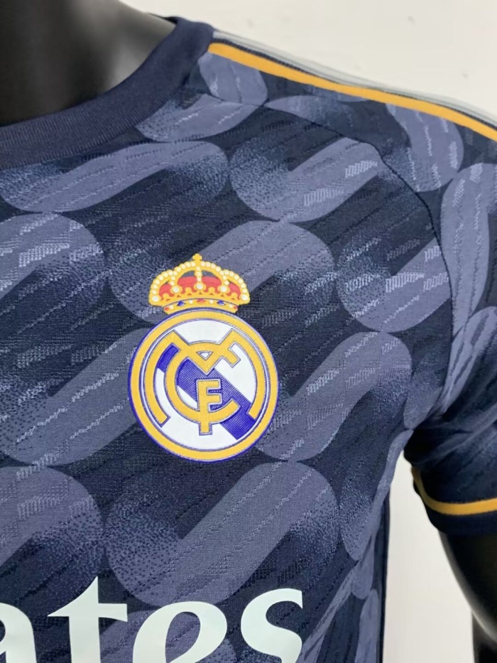 Real Madrid 23/24 Away Black/Grey Leaked(Player)