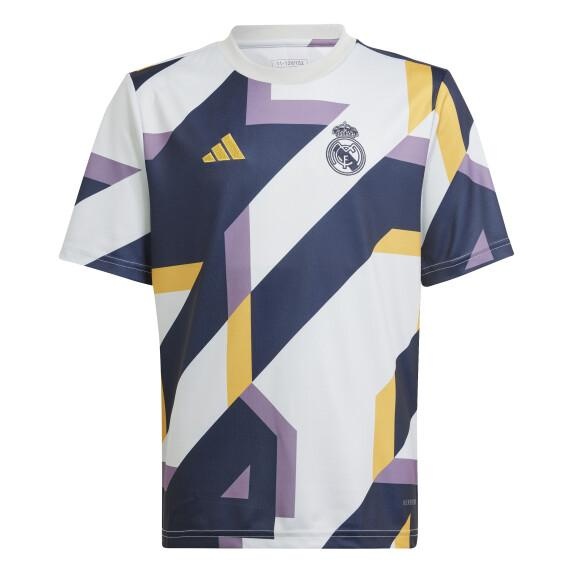 Real Madrid 23/24 White/Black/Purple Training Jersey