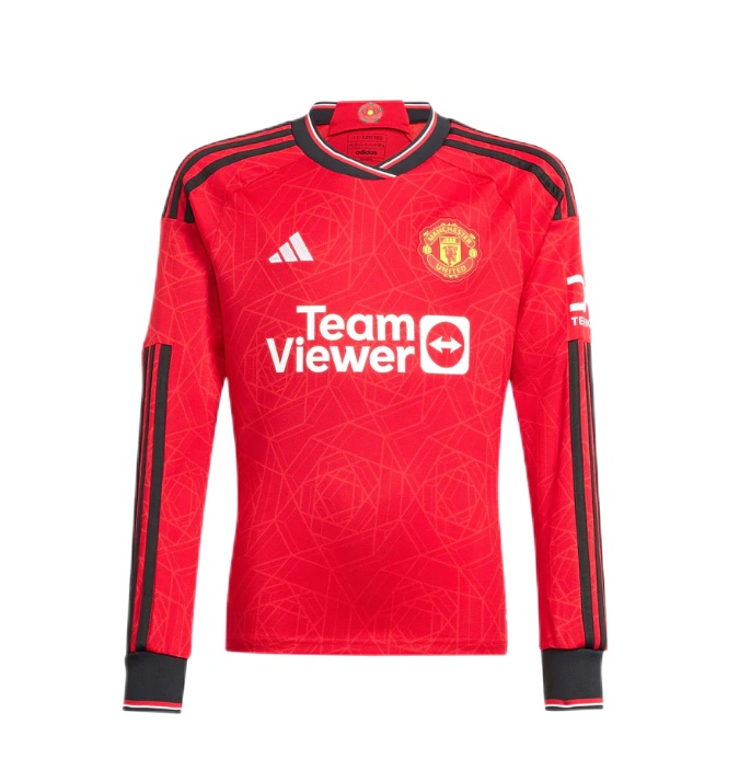 Manchester Utd 23/24 Home Long Jersey(Player)