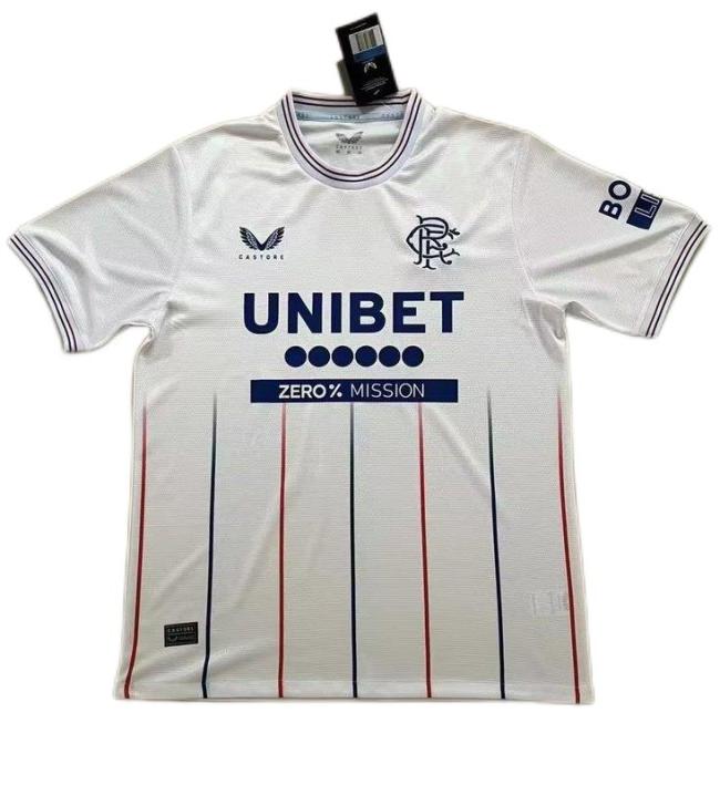 Rangers 23/24 Away White Soccer Jersey