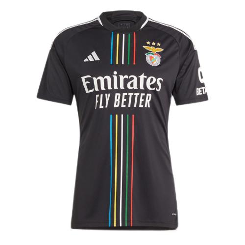 Benfica 23/24 Away Black Soccer Jersey