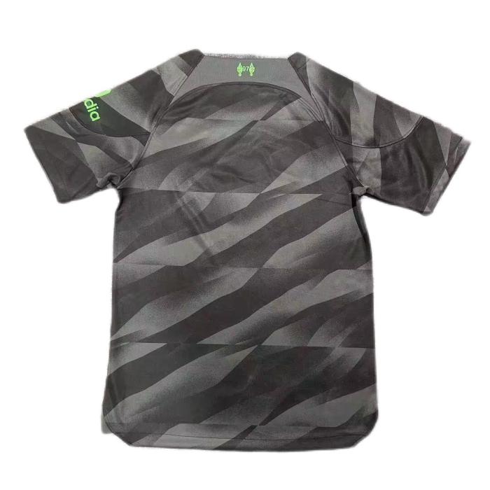 Liverpool 23/24 GK Black/Green Soccer Jersey