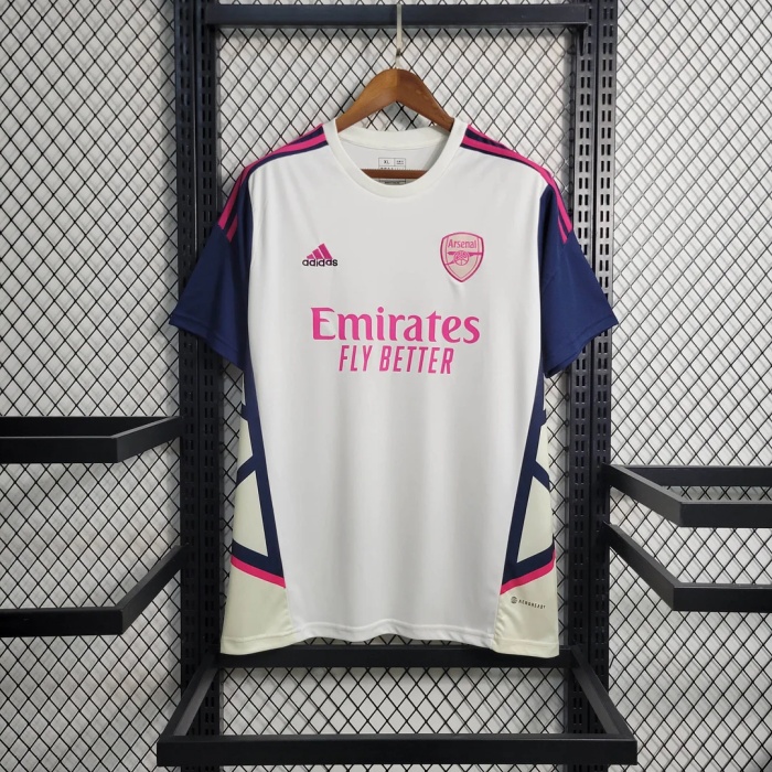 2023/2024 Arsenal Soccer Jersey Training Wear White