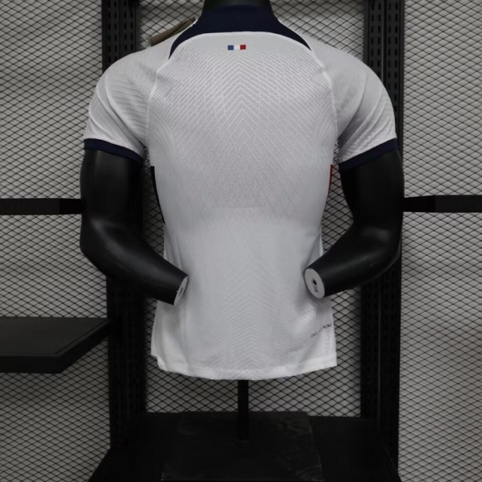 Paris St Germain 23/24 Away White Jersey(Player)