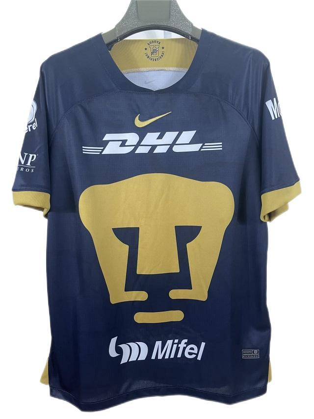 Pumas UNAM 23/24 Away Dark Blue Soccer Jersey