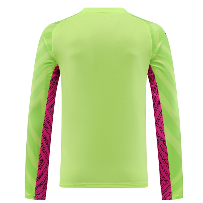 Manchester City 23/24 GK Green/Pink Long Jersey