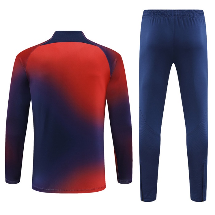 Paris St Germain 23/24 Tracksuit - Red/Blue