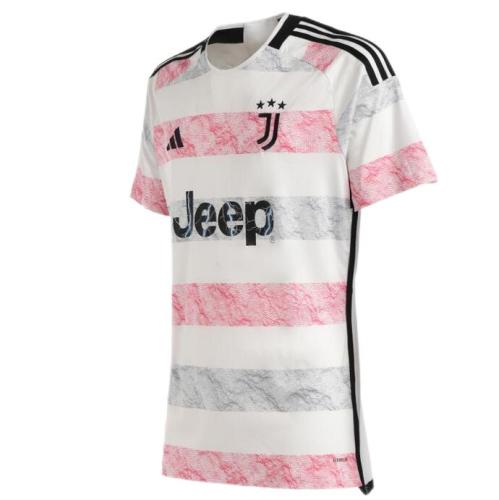 Juventus 23/24 Away White/Pink Soccer Jersey