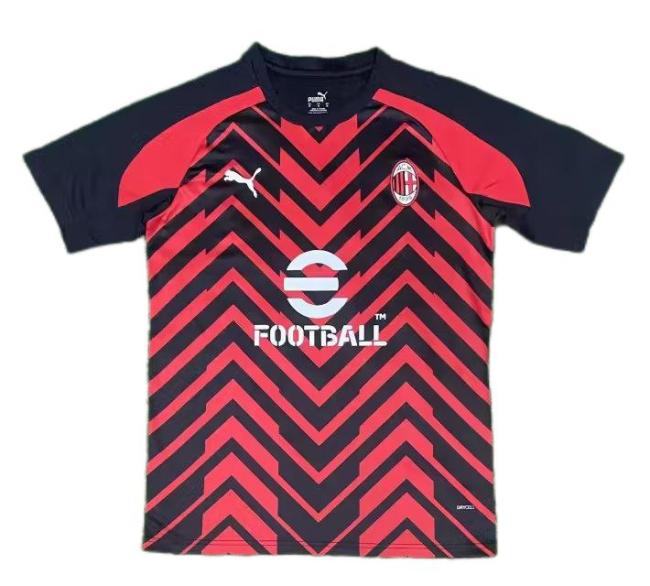 AC Milan 23/24 Red/Black Training Jersey