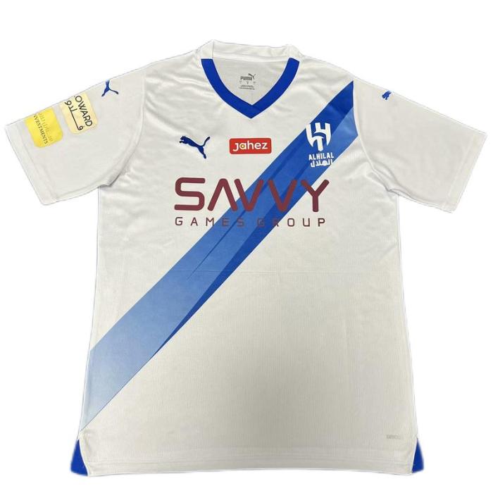 Al-Hilal 23/24 Away White Soccer Jersey
