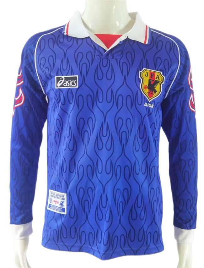 Japan 1998 World Cup Home Long Jersey
