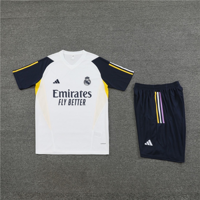 Real Madrid 23/24 White Training Kit Jersey