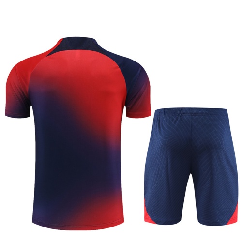 PSG 23/24 Red/Blue Training Kit Jerseys