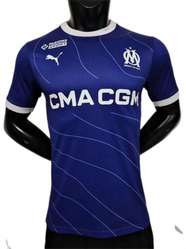 Marseilles 23/24 Away Dark Blue Jersey(Player)