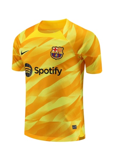 Barcelona 23/24 GK Yellow Soccer Jersey