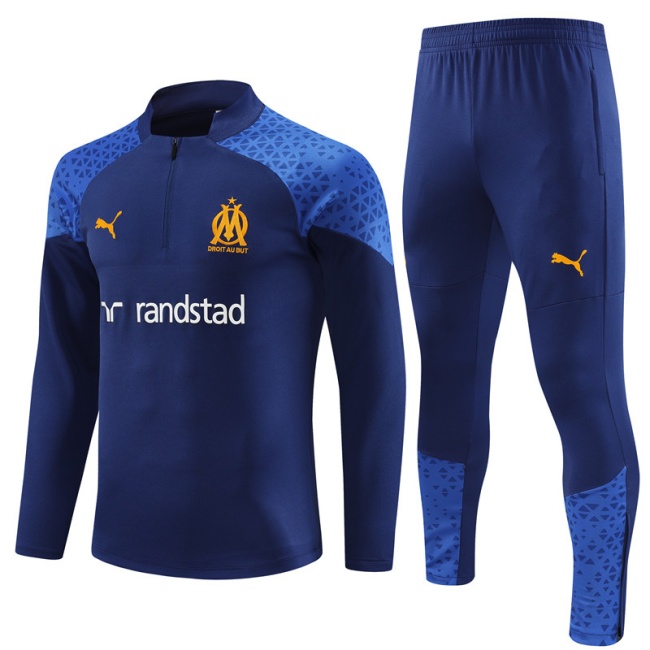 Marseille 23/24 Tracksuit - Navy Blue